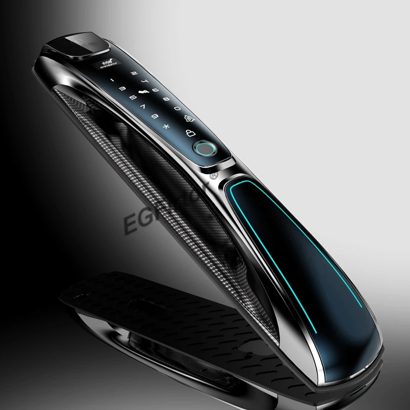 Smart Fingerprint Wifi Door Lock Password IC Card APP Remote Control Key Backup Unlock For Home Apartment Office Door