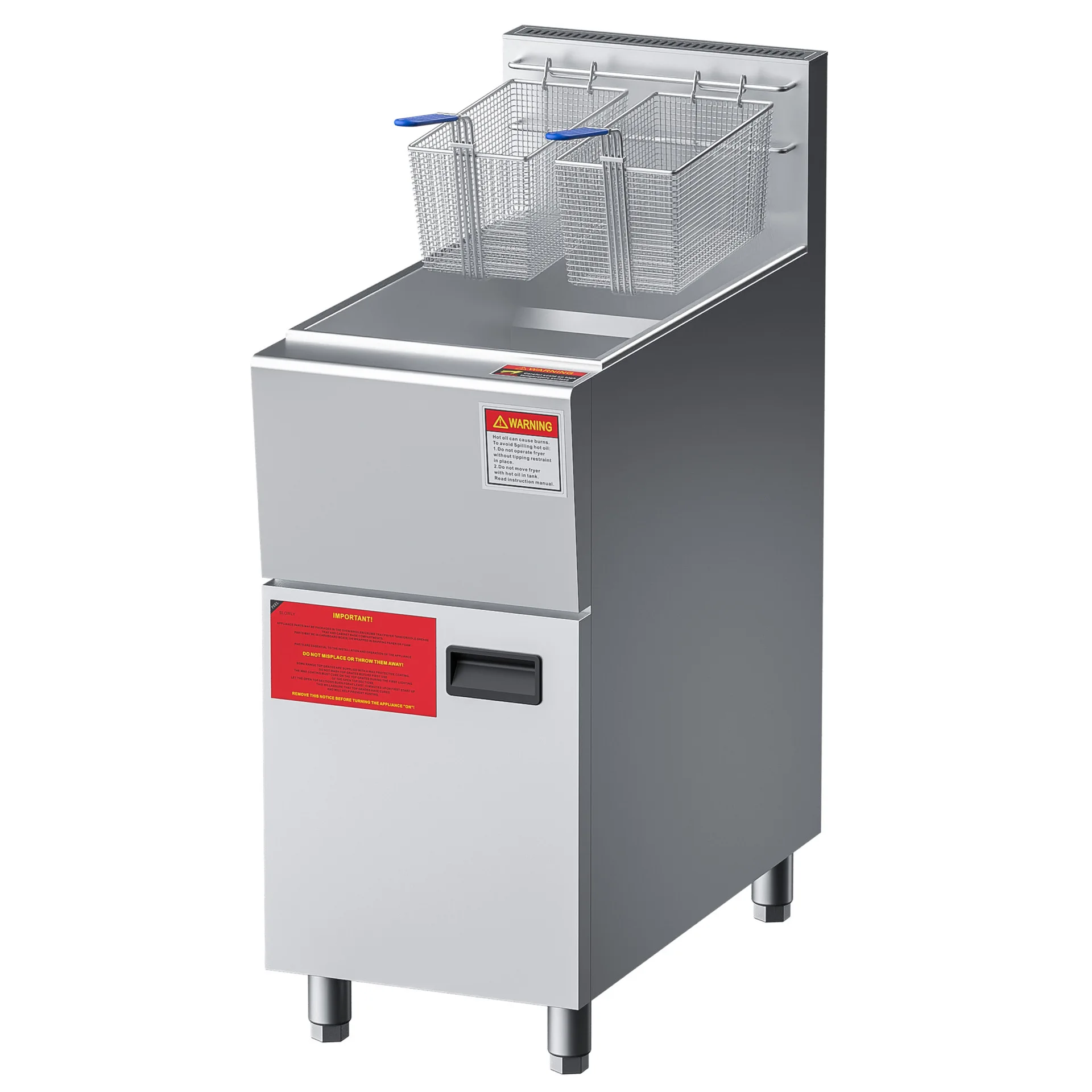 Export Gas American Valve 6 Fire Tube Fryer Constant Temperature 3 Pipes 4 Pipes 5 Pipes Natural Gas Liquefied Gas Fryer Commerc