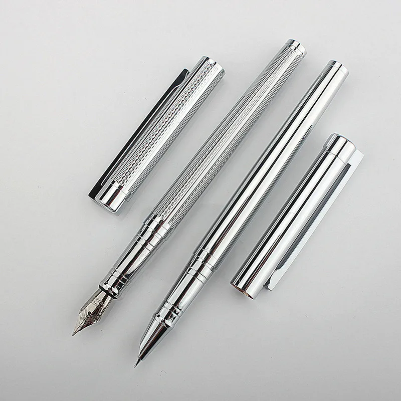 JINHAO 126 Metal Fountain Pen Star Series EF/F/Nib Luxury Writing Ink Pen for Business Office School Supplies Stationary