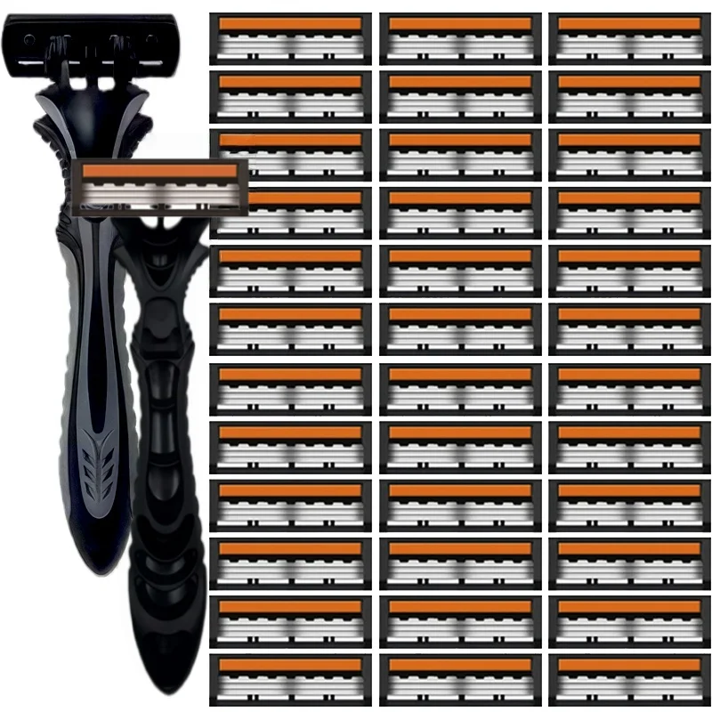 Razor Classic 3 Layer Safety Razor for Mens Shaving&Womens Hair Removal Shaving Blades Manual Shaver