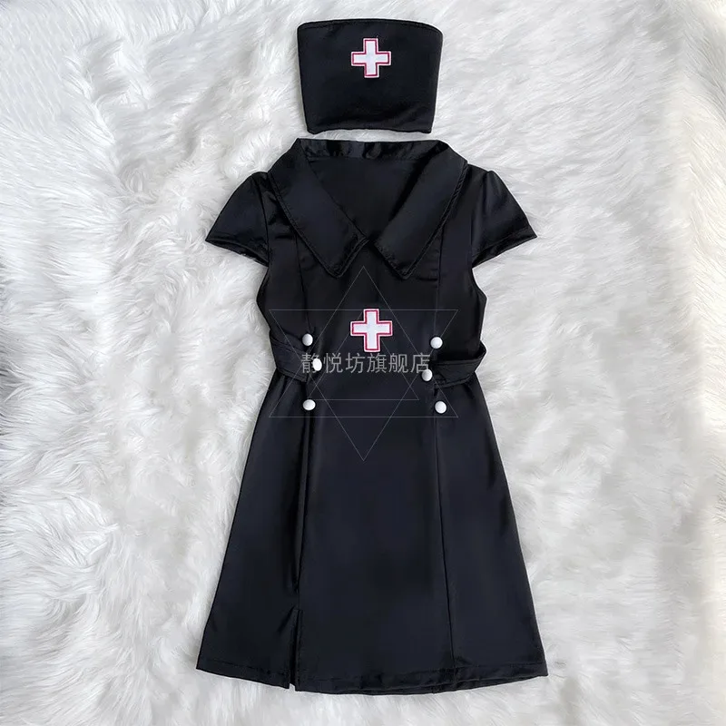 New 2025 Sexy Nurse Cosplay Halloween Costumes For Women Multi Piece Set Fancy Party Anime Carnival Uniform Dress Vestid Kodiak