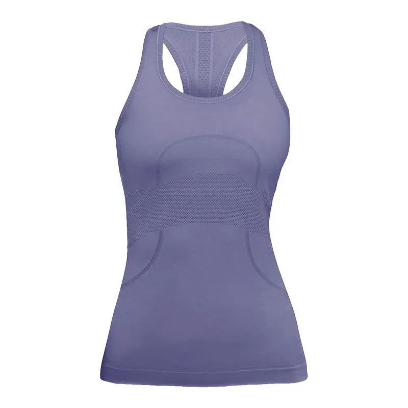 Camisetas sin mangas para mujer, ropa deportiva para entrenamiento de Yoga, ropa de gimnasio para mujer