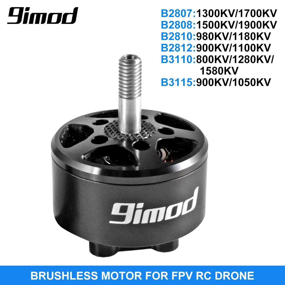 9IMOD B2807 B2808 B2810 B2812 B3110 B3115 Brushless Motor 4PCS 800-1900KV 14 Poles for FPV RC Airplane Drone DIY Parts