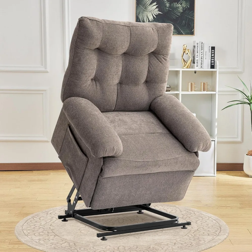 Silla elevadora, sillón reclinable con elevación eléctrica, silla reclinable con elevación eléctrica de triple motor para personas mayores, silla reclinable eléctrica, silla elevadora eléctrica