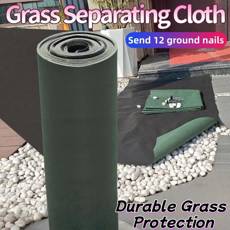 Orchard Weed Control Fabric Mat Heavy-duty Weed Ground Cover Fabric Farm Garden Tear Resistant Geotextile Weed Barrier Fabric