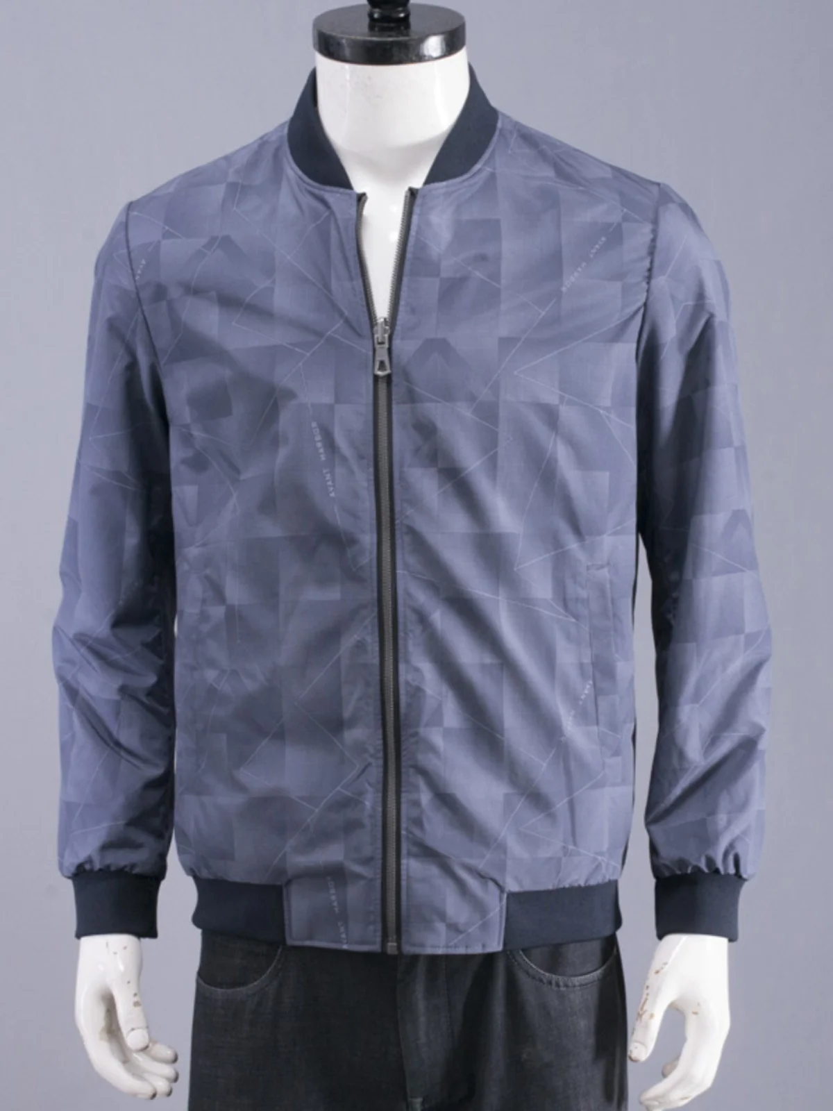 

Double-Sided Men's ort Baseball Collar Jaet Faionable Casual Brand Baim Tailored Youth Spring Autumn Wear BAIM Jaet