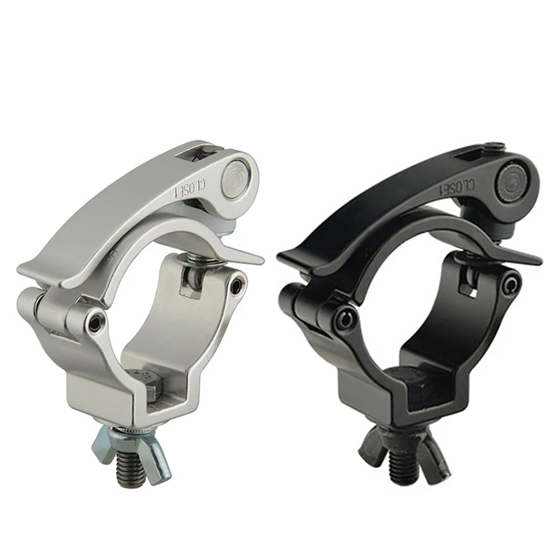 20-Pack Mini 360 QR Hook LIGHTING CLAMP Couple Aluminum Clamp Stage Lighting Hook Truss Clamp Light Hook
