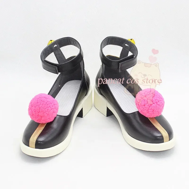 

Genshinimpact Qiqi Cosplay Shoes Comic Anime Game Cos Long Boots Cosplay Costume Prop Shoes for Con Halloween Party