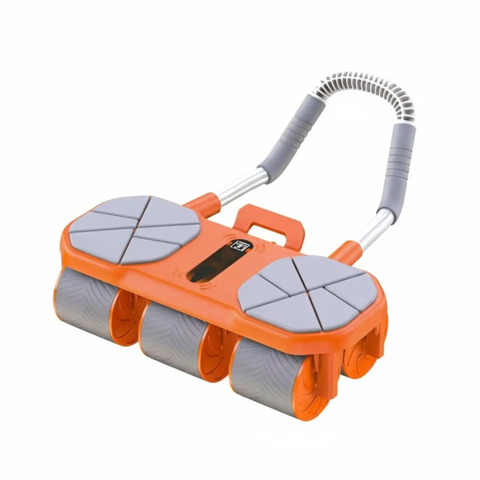 Ab Wheel with Automatic Return, 6-Wheel Stability, Home Fitness, Core Trainer
