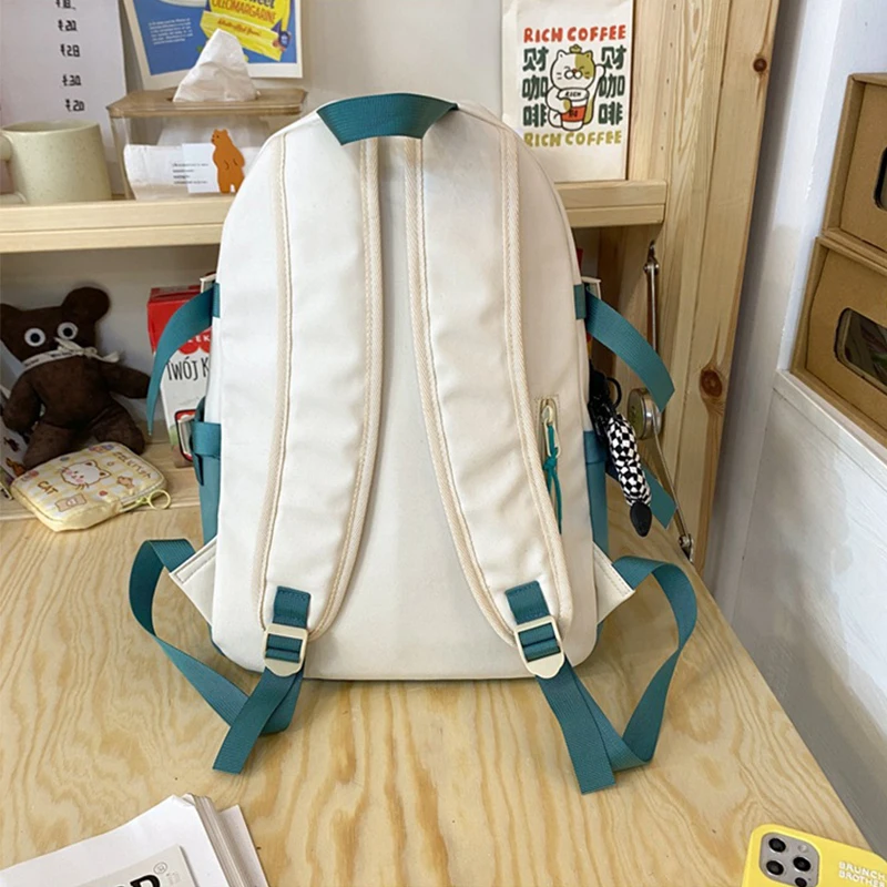 School Backpack for College Students Quality Nylon Waterproof Schoolbag Large Capacity Rucksack Travel Laptop Backpack for Women