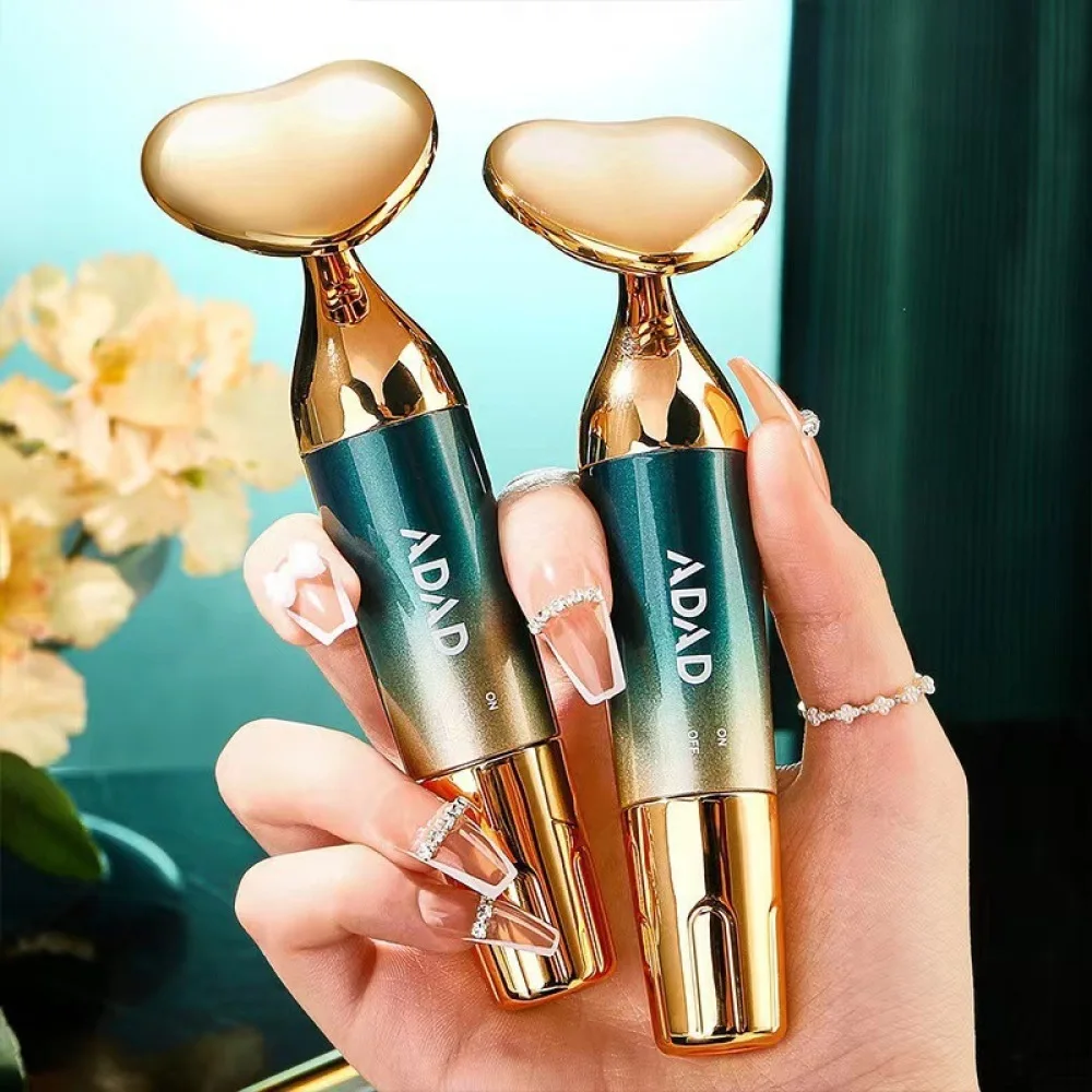 Portable Facial Massager Electric Vibration Device For Skin Tightening Lifting Firming Face Neck Care Essence Absorption Tool