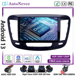 Android 13 Multimedia odtwarzacz samochodowy dla Chrysler 200 200C 200S 2015 - 2019 Radio samochodowe nawigacja GPS jednostka główna Stereo Screen DVD