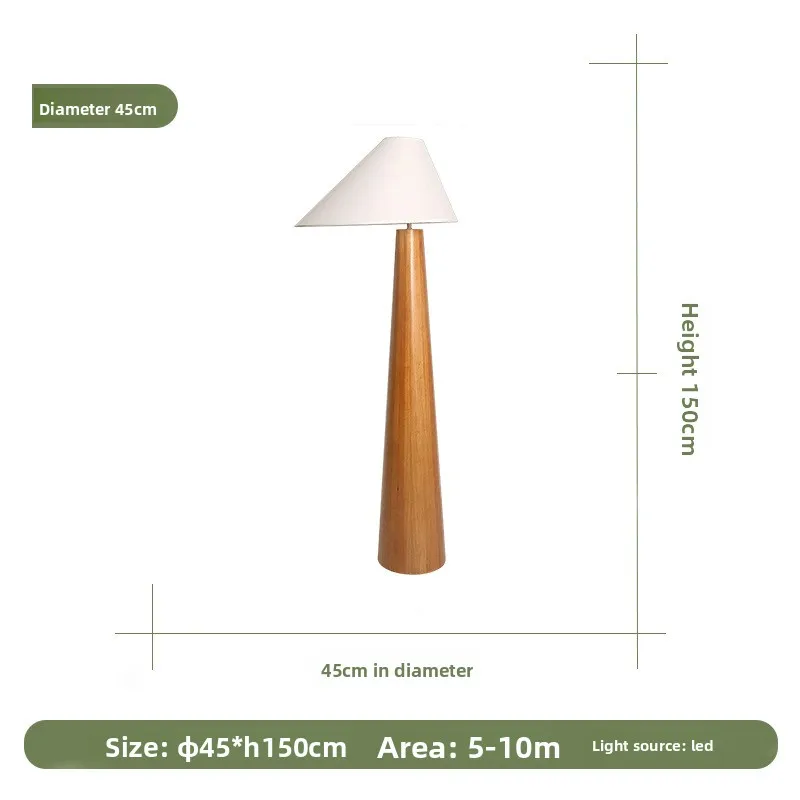 Kunstlampe Wabi-Sabi Wind Stehlampe Japanisches Retro Holz Teestube Wohnzimmer Schlafzimmer Nachttischlampe Log Wind Arbeitszimmer