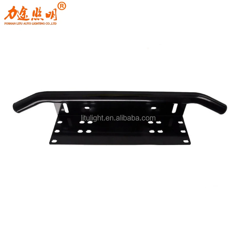 

Car license holder black and sliver best choice car tunning led license plate