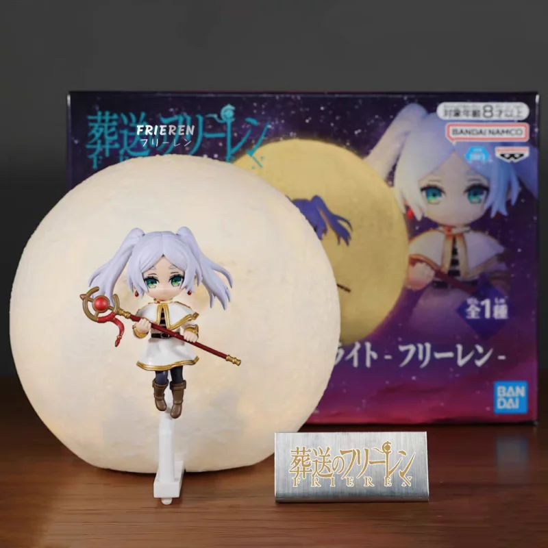 

Новая оригинальная фигурка Banpresto Frieren: За пределами путешествия, светильник-ночник Фрирен, 12 см, модель, аниме-фигурки, декоративные игрушки