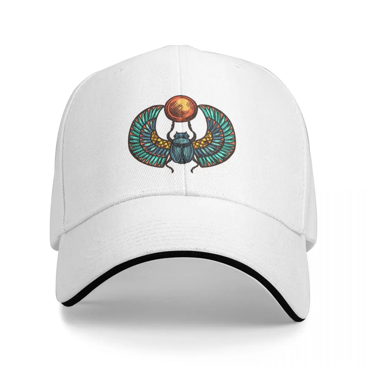 Ancient Scarab Baseball Cap party Hat Snapback Cap Golf Hat Caps For Women Men's