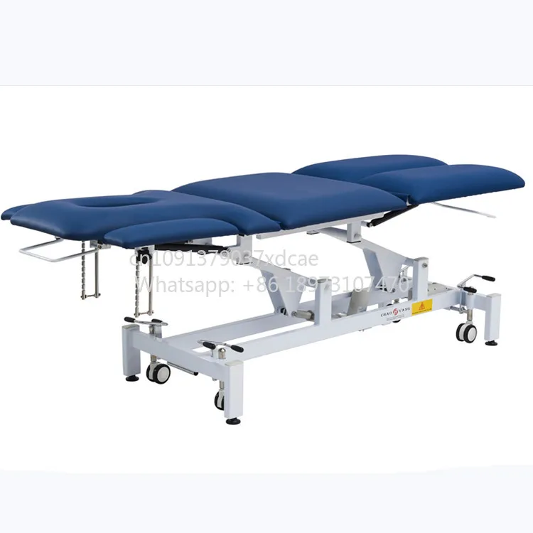 2026Luxury Modern Metal Inversion Gym Equipment Electric Therapy Massage Table For Hotel School Outdoor Use