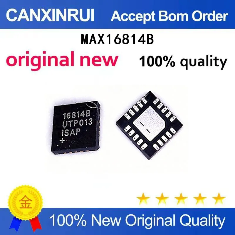 

(5-100 Pieces) New stock MAX16814BUTP MAX16814B 16814B QFN20