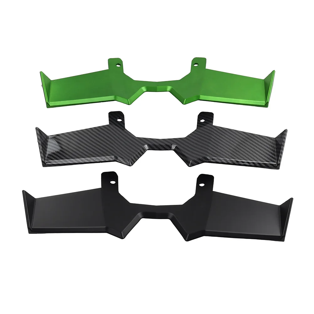 ABS Motorbike Front Downforce Spoiler Fairing Winglet Aerodynamic Kits For Kawasaki Z900 Z 900 2025 2026