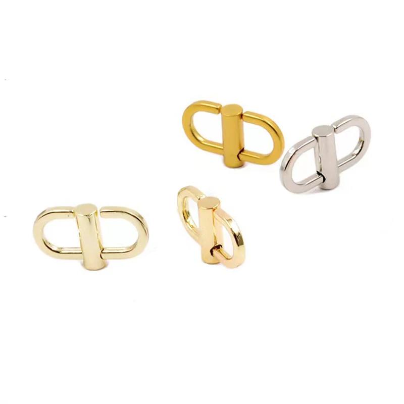 4pcs Adjustable Metal Buckles For Chain Strap Bag Shorten Shoulder Crossbody Bags Hardware Accessories Wholesale