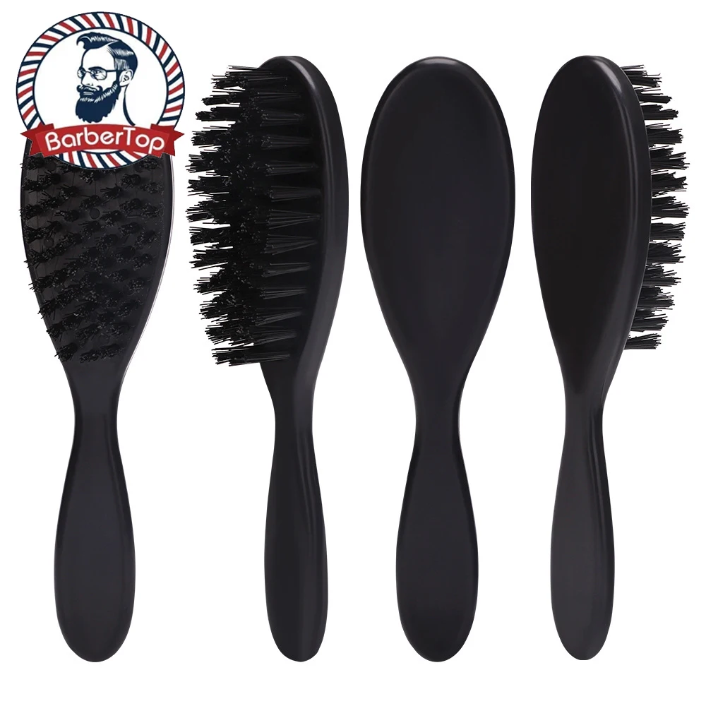 

Barber Hairdressing Soft Hair Cleaning Brush Retro Neck Duster Broken Remove Comb Hair Styling Salon Tools