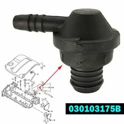 For AUDI A1 A3 S3 8P VW Beetle Caddy 2k Golf ESTATE Jetta Polo 9N 6R 6C EOS Touran Engine Breather Hose One Way Valve 030103175B