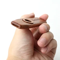 Wooden Kazoo Instruments Portable Wood Harmonica Guitar Ukulele Accompaniment Patry Musical Instrument for Kids Beginner Gift