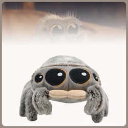 Cute Gray-Brown Spider Stuffed Dolls Teddy Bears Hot Anime Spider Plush Toys Kids Boy Birthday Gifts Valentines Halloween Decor