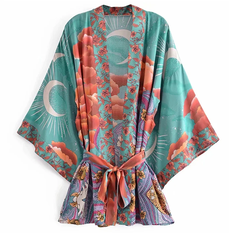 

Повседневное кимоно-жакет May WMDR с поясом R964, уличный стиль, длинный рукав, стандартная длина, верхняя одежда для женщин