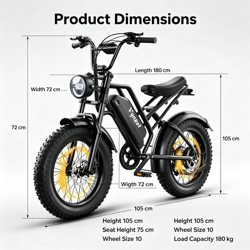 Hury G50 Adult Retro Fat Tire Electric Bike,Peak 1500W Brushless Hub Motor,48V 18Ah UL‑Certified Removable Lithium Battery,32MPH Top Speed,68 Miles PAS Long Range,7‑Speed Shifter,IPX4 Splash‑Proof E‑Bike For Commuter & Off‑Road Trail Riding image 7
