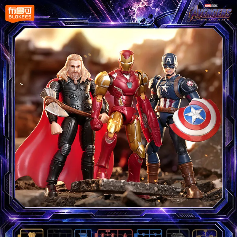 BLOKEES Spider-Man: Brand New Day ‌ Gwen Stacy Venom ‌ Doctor Octopus Miles Morales Hulk Anime-Figur Modell Blind Box Spielzeug Geschenke – Detail 2