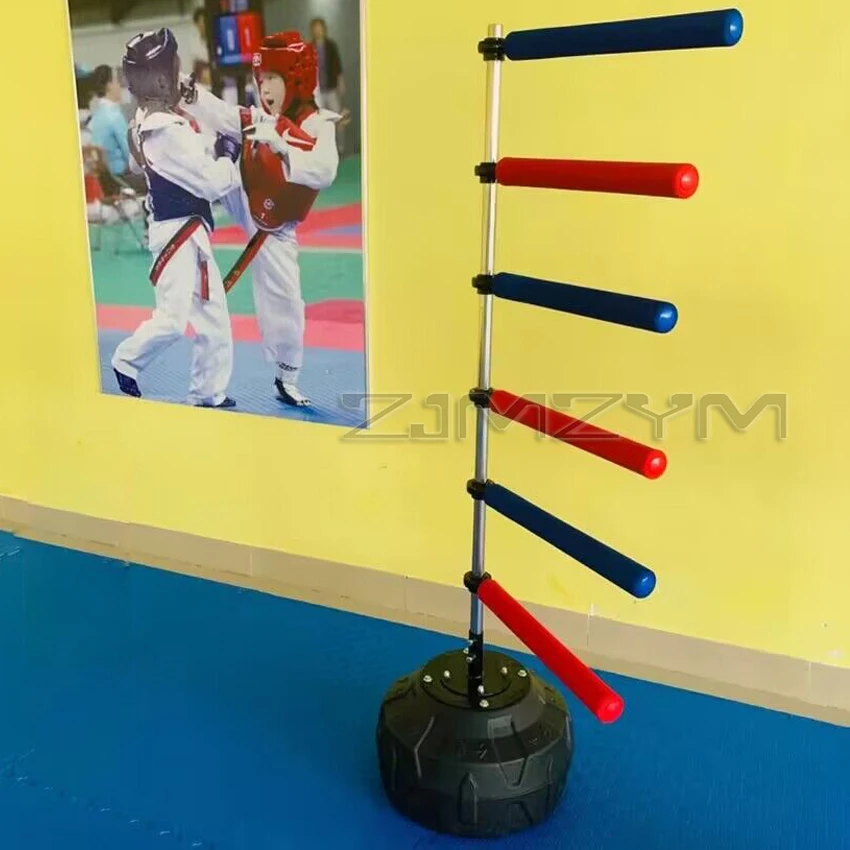 Rotating Target Vertical Grade Target Stick Target Taekwondo Leg Control Artifact Adult Child Auxiliary Training PU Material