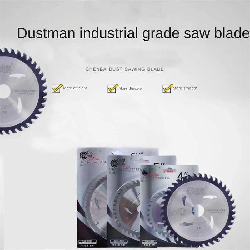 Industrial Saw Blade Alloy Circular Wood Saw Blade 110/125/150/165mm 4/5/6/6.5/inch Multifunctional Cutting Dust Free Saw Blades