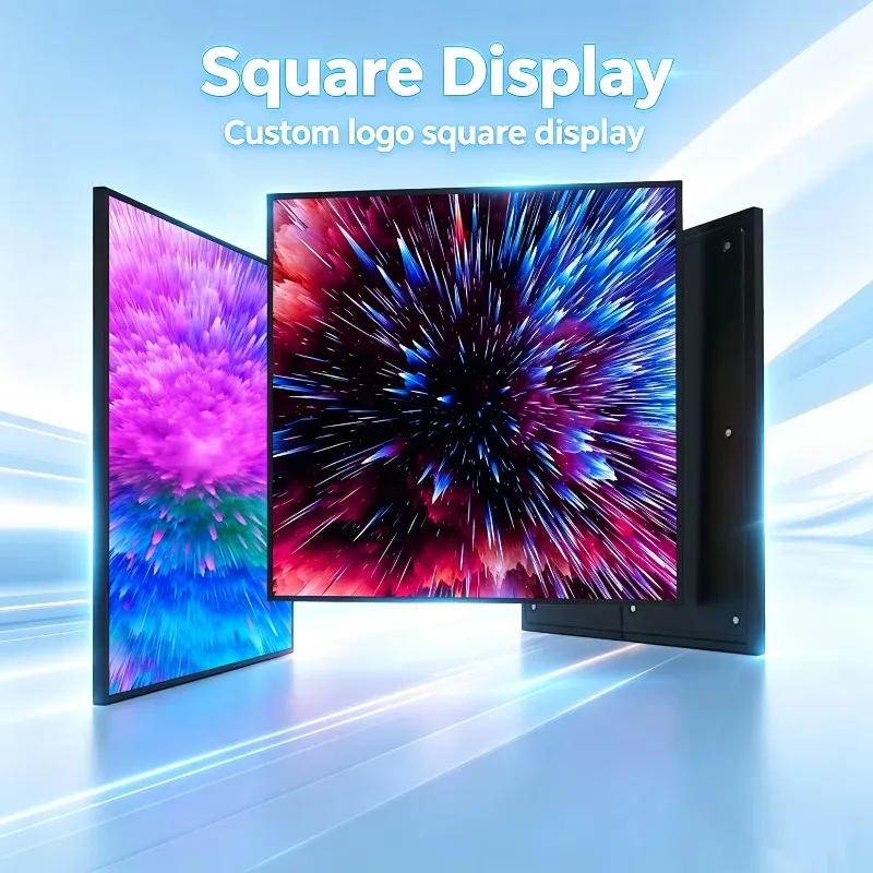 High-brightness square  screen, stylish and exquisite pixels, effectively helping advertising