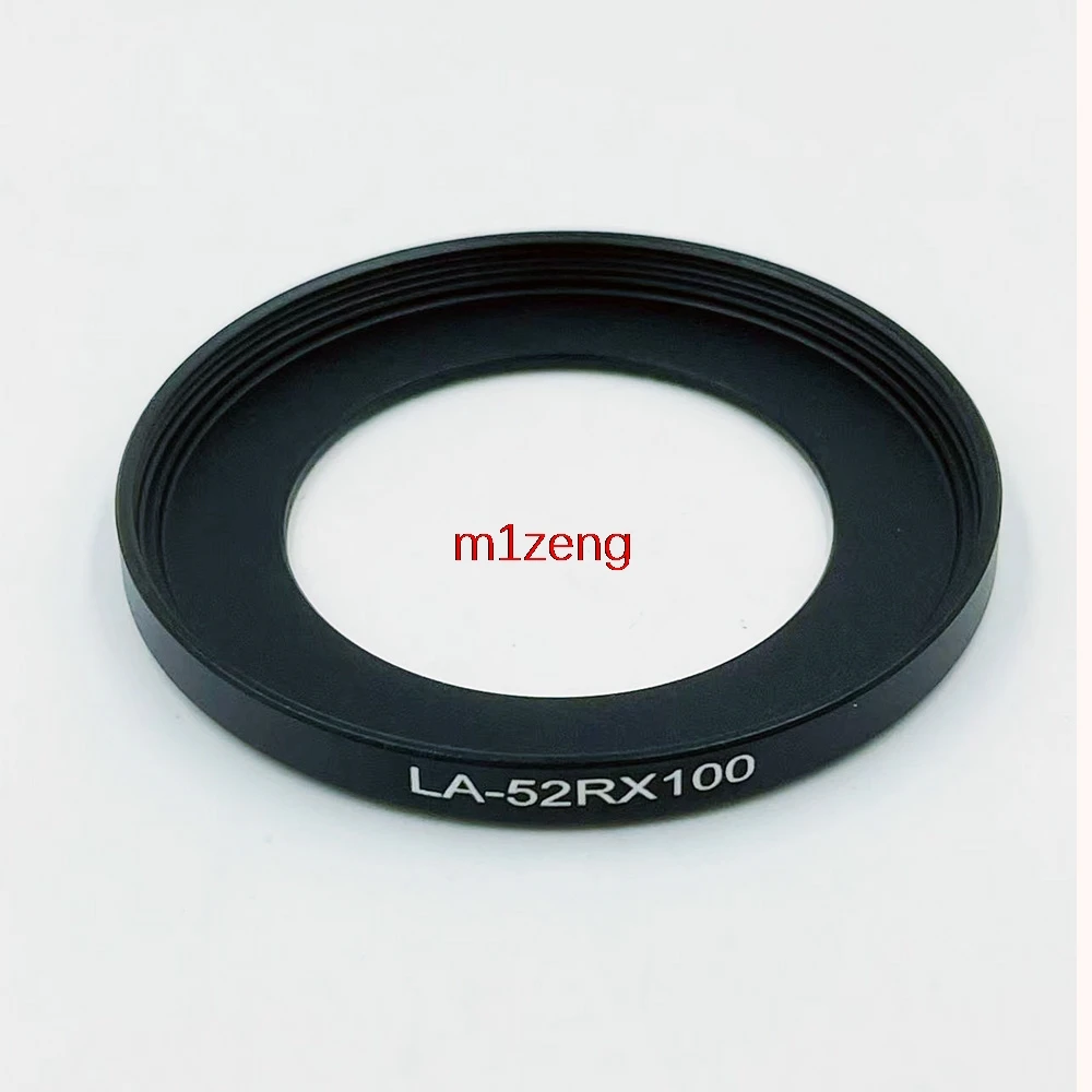 LA-52RX100 52mm Lens Filter Adapter Ring+lens cap for SONY DSC-RX100 RX100II RX100III RX100IV RX100V RX100VI RX100VII RX100M5