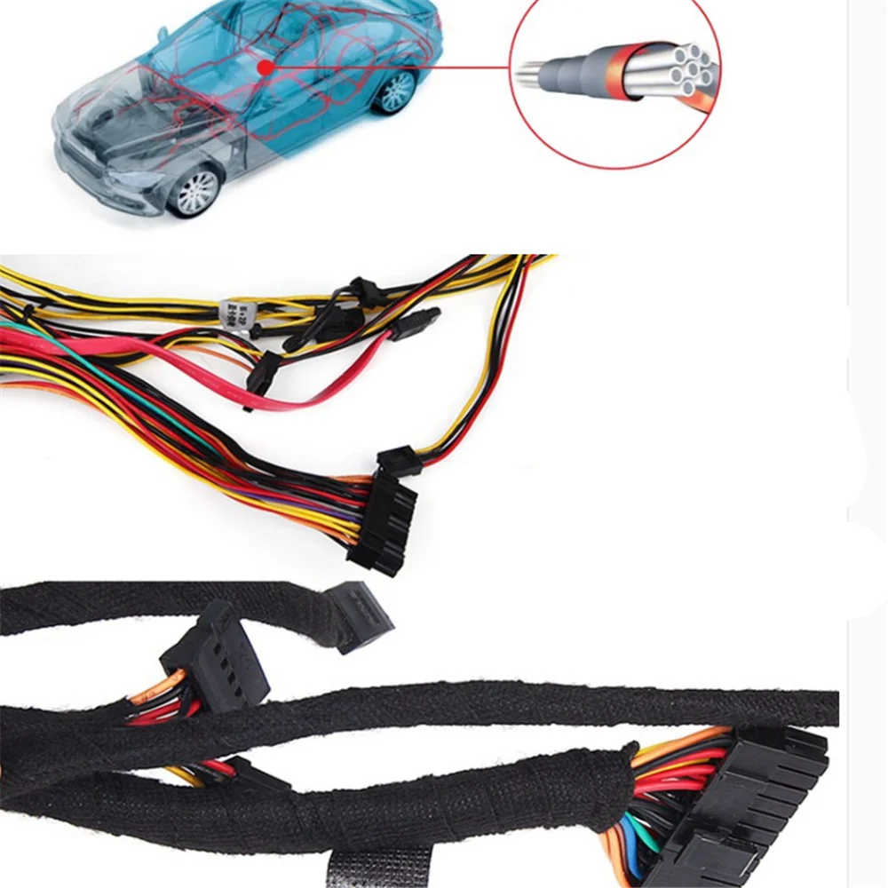 15M Car velvet wiring harness tape for audi e-tron Seat Ateca Alfa Romeo Stelvio Mazda 6 cx3 cx5 CX-5 cx7