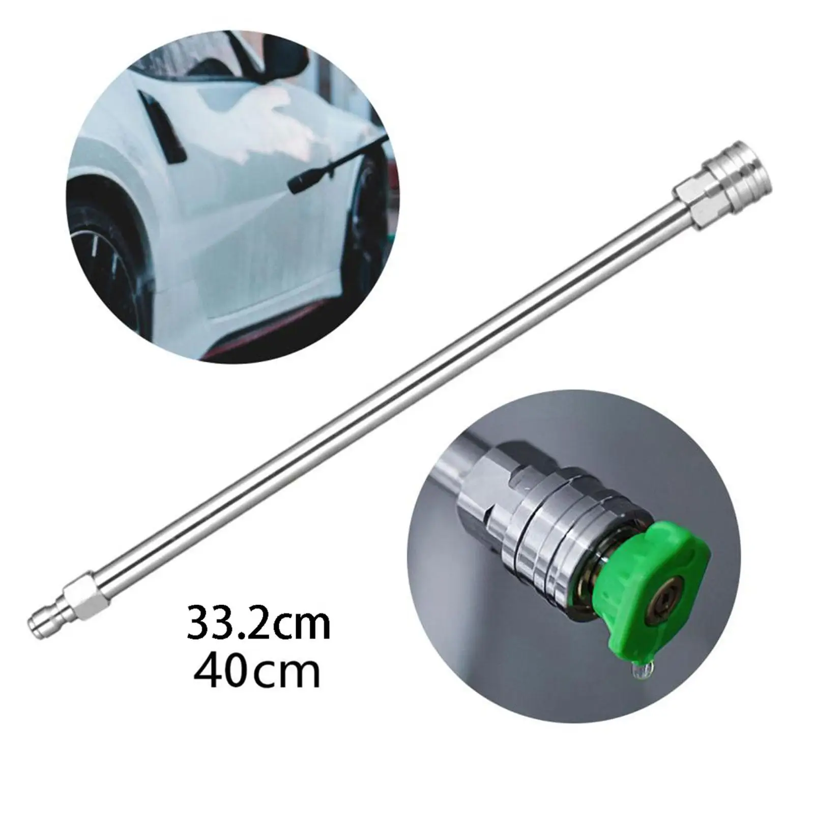 Pressure Washer Extension Wand Accs Washer Extended Rod for Car Washing