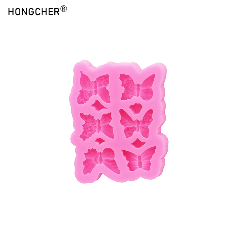 DIY Resin Flower Butterfly & Bee Silicone Molds for Crafting Resin Jewelry Components Chocolate Cakes & Dessert Decorations - view 5