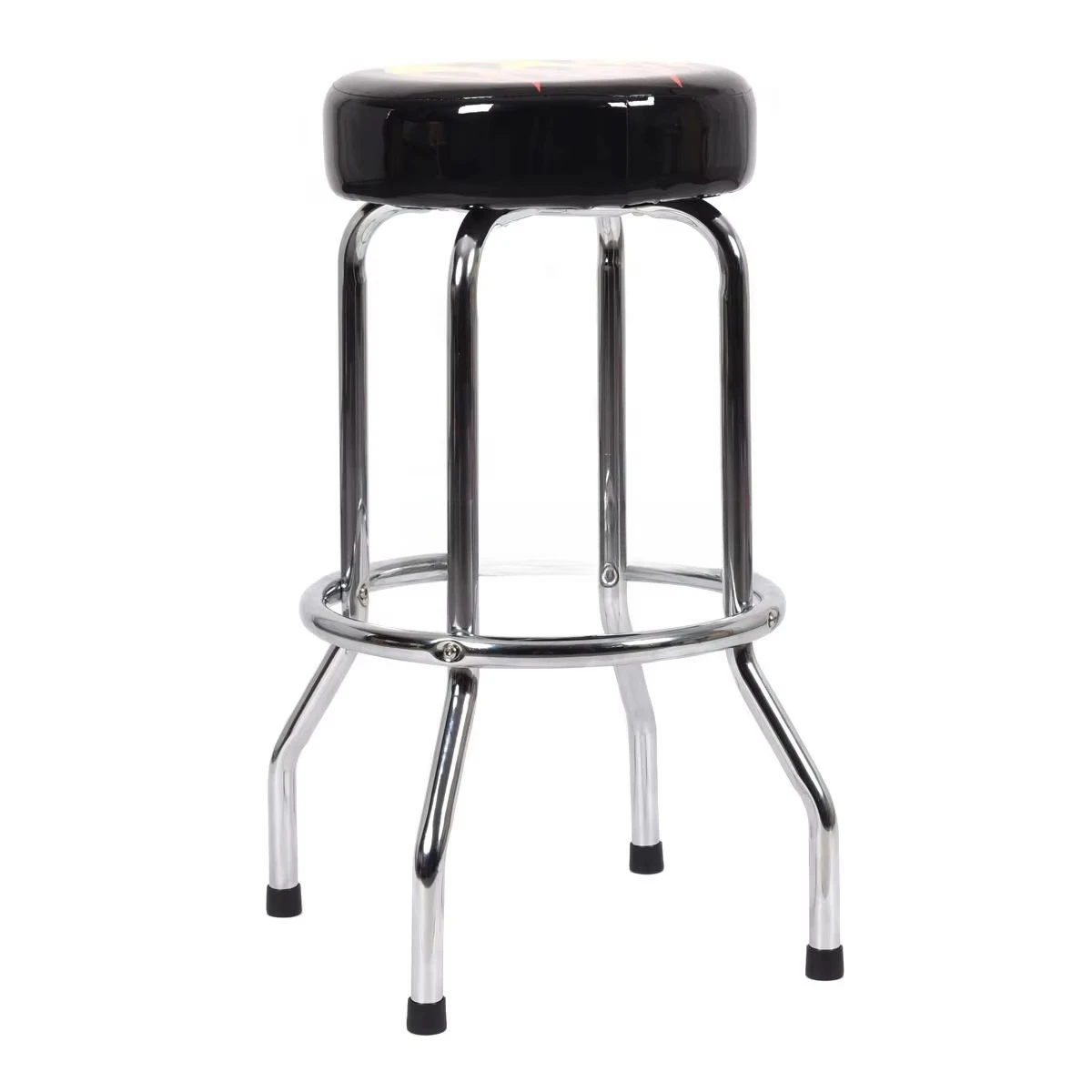 

PVC Leather Round Short bar Stool/ Shop Seat, Stainless Steel Bar Stool,Metal Bar Stools