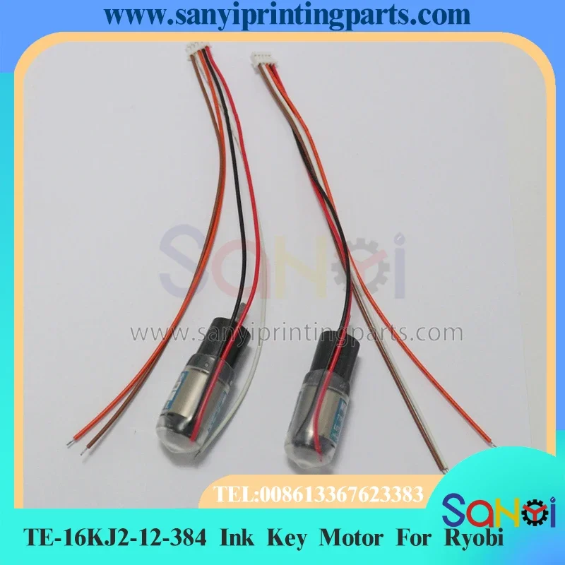 1 Peça Motor de Tinteiro TE-16KJ2-12-384 para Peças de Máquina de Impressão Ryobi