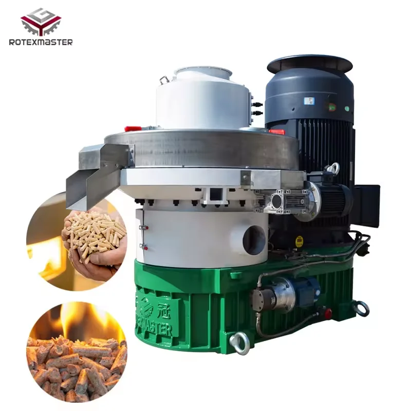 8-15t/h PELLET MACHINE YGKJ1280 High Quality Vertical Centrifugal Pellet Machine with High Capacity Which Is Efficiency