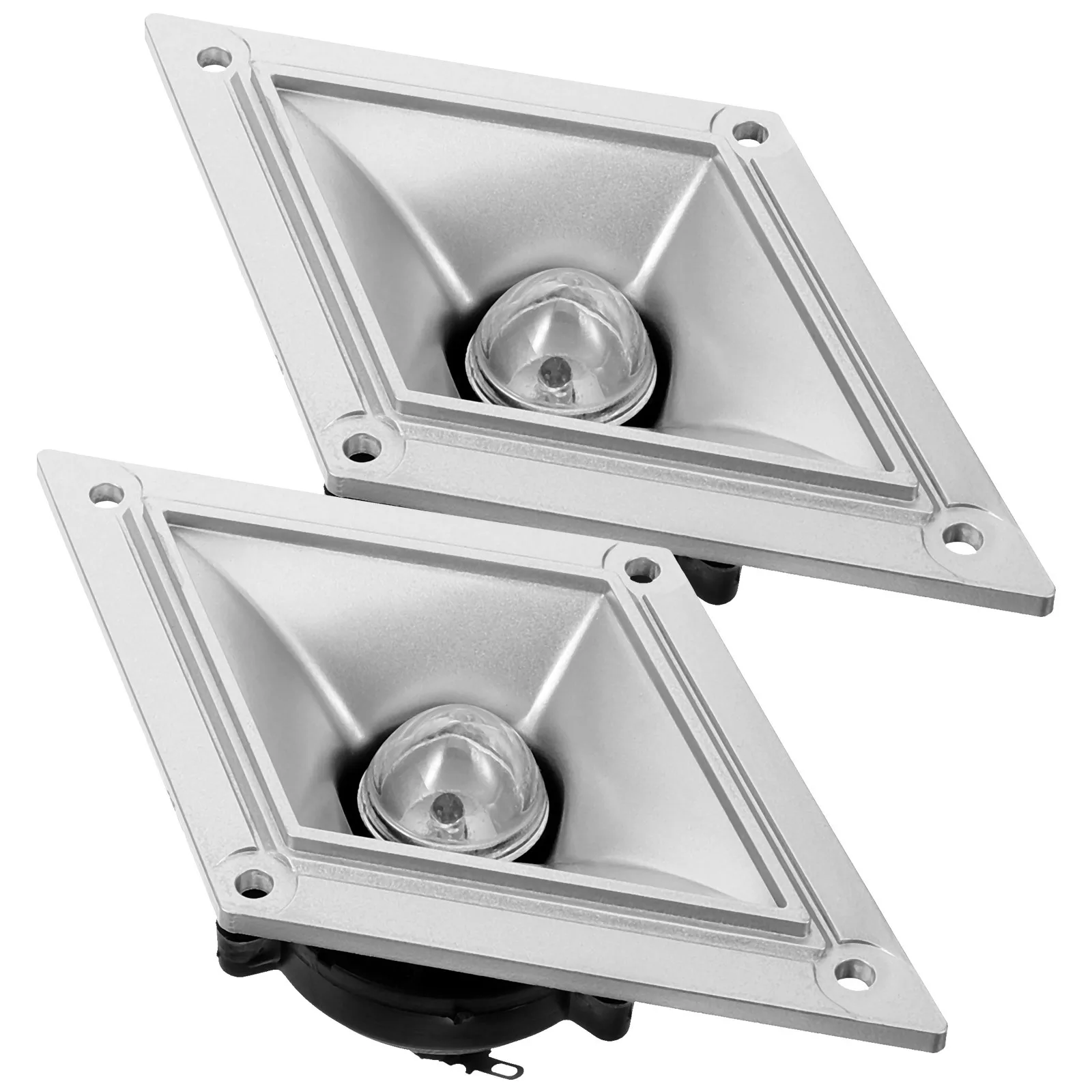 

2Pcs Stage Speaker Horn Tweeter Heavy Duty Loudspeaker Piezoelectric Replacement Audio System Accessories Performance Horn