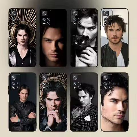 Vampire Diaries Ian Somerhalder Phone Case For Samsung Galaxy A20,A21s,A22,A31,A32,A52,A53,A72,73,A80,A91 Soft Black Cover