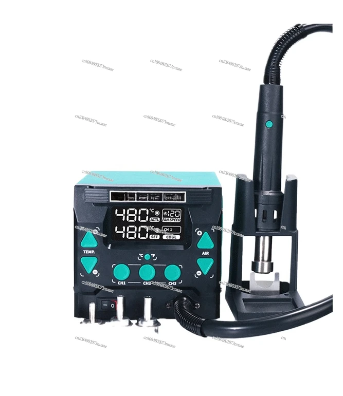 

Intelligent High-Power Heat Gun Soldering Station, Industrial, Anti-Static, Lead-Free Maintenance, Desoldering Station, 1000W