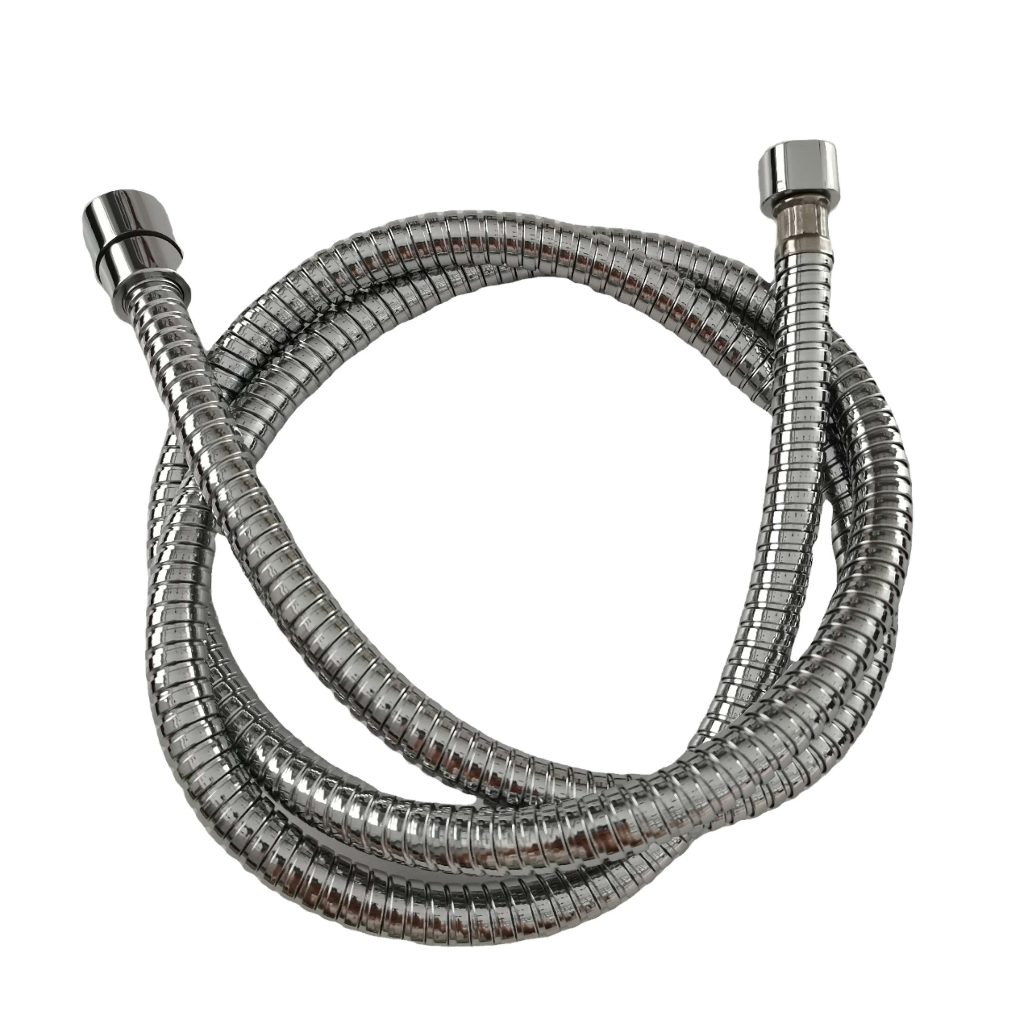 

Modern Stainless Steel Shower Bidet Toilet Flexible EPDM Braided Hose With Brass Fitting Connectors For Bathroom