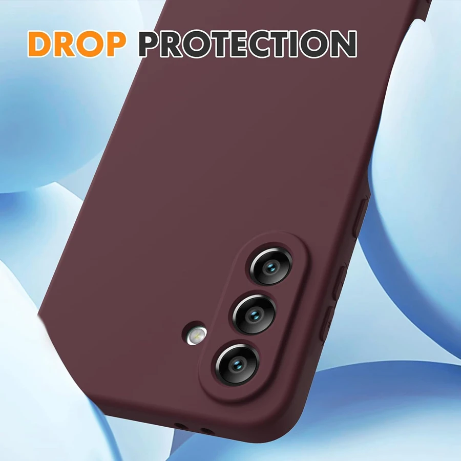 Liquid Silicone Phone Case For Samsung Galaxy A16 A26 A36 A56 A17 A37 A57 A05S A15 A25 A35 A55 A34 A54 S24 S25 FE Plus M21 M31 - náhled 3