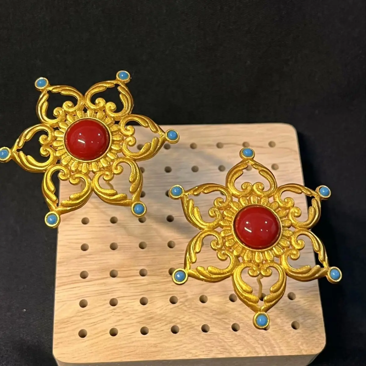 

Knowledgeable handmade, Tang Feng restored hairpin (a pair)