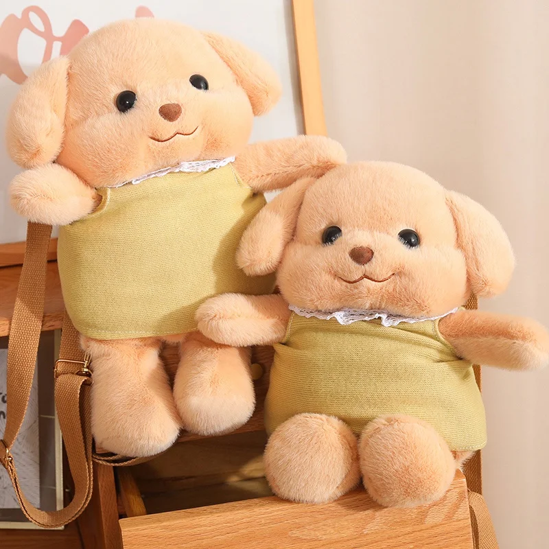 カワイイ-動物の形をしたバックパック,バターの詰め物,ダブルショルダーバッグ,ぬいぐるみ,ギフト,40cm