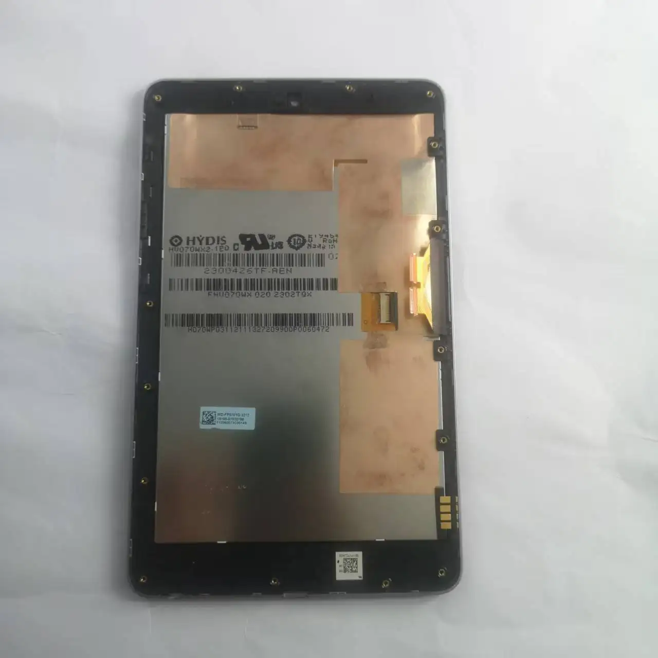

Nexus7 LCD Display Panel Touch Screen Digitizer Assembly with frame For ASUS Nexus 7 ME370T ME370 test work fine (used parts)
