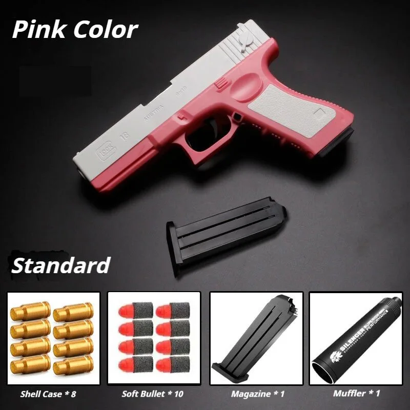 Shell Ejection Foam Darts Pistol Desert Eagle Airsoft Gun Toy Soft Bullet Toy Gun  Gun Toy For Boys Girls Outdoor Games